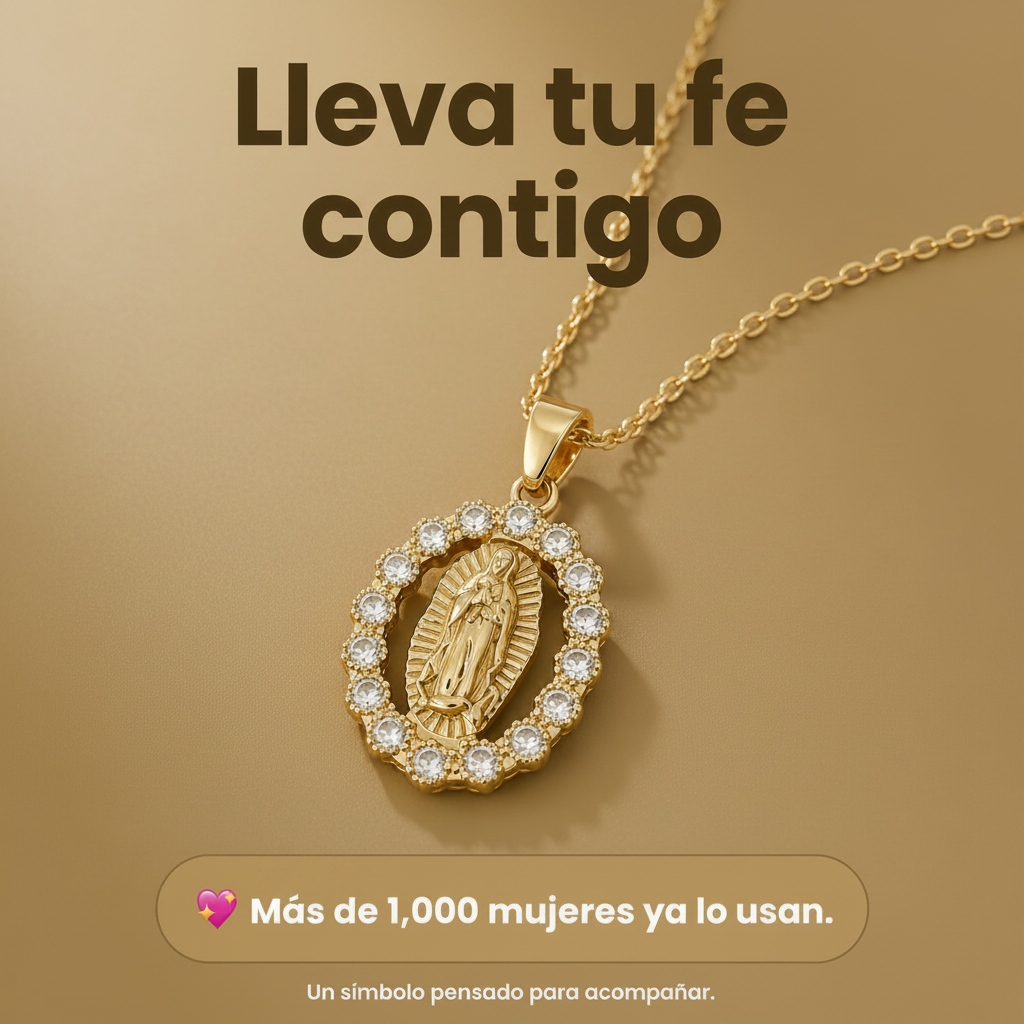 Collar Virgen de Guadalupe